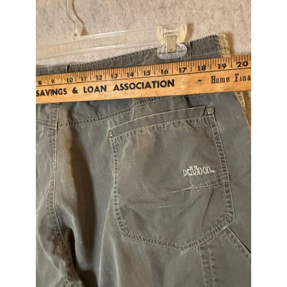 KUHL Revolvr Men’s 40x30 Olive Green Hiking Outdoor Pants Gorpcore